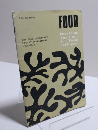 Item # 1046 Four - Critical Quarterly Poetry Supplement No.9....