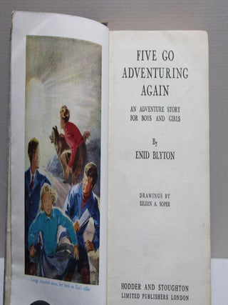 Item # 1061 Five Go Adventuring Again. Enid Blyton