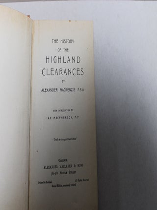 The Highland Clearances