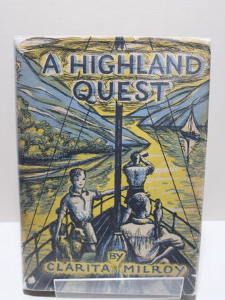 Item # 1180 A Highland Quest / The Secret of the Caves (set of 2 books). Clarita...
