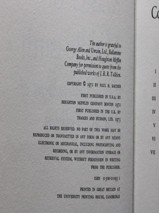 Master of Middle Earth - the achievement of J.R.R. Tolkien