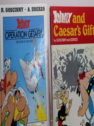 Item # 1260 Asterix and Caesar's Gift / Operation Getafix (set of 2 books). R....