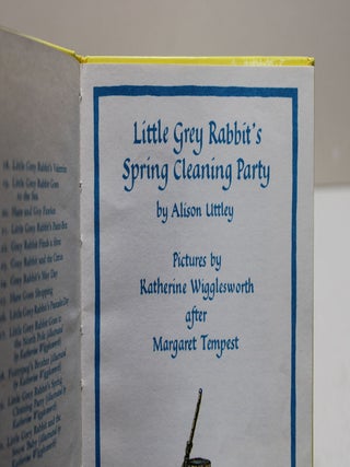 Little Grey Rabbit's Spring-Cleaning Party
