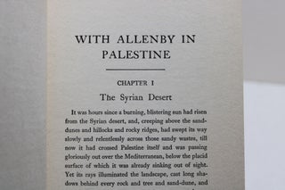 With Allenby in Palestine