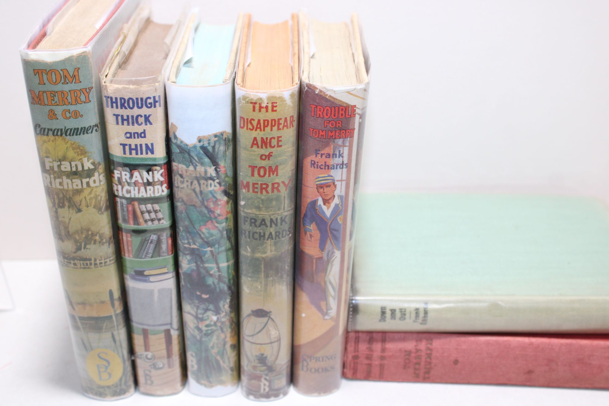 Tom Merry set of 7 books | Frank Richards | 1st UK, 1st impression