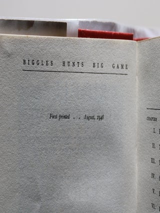 Biggles Hunts Big Game