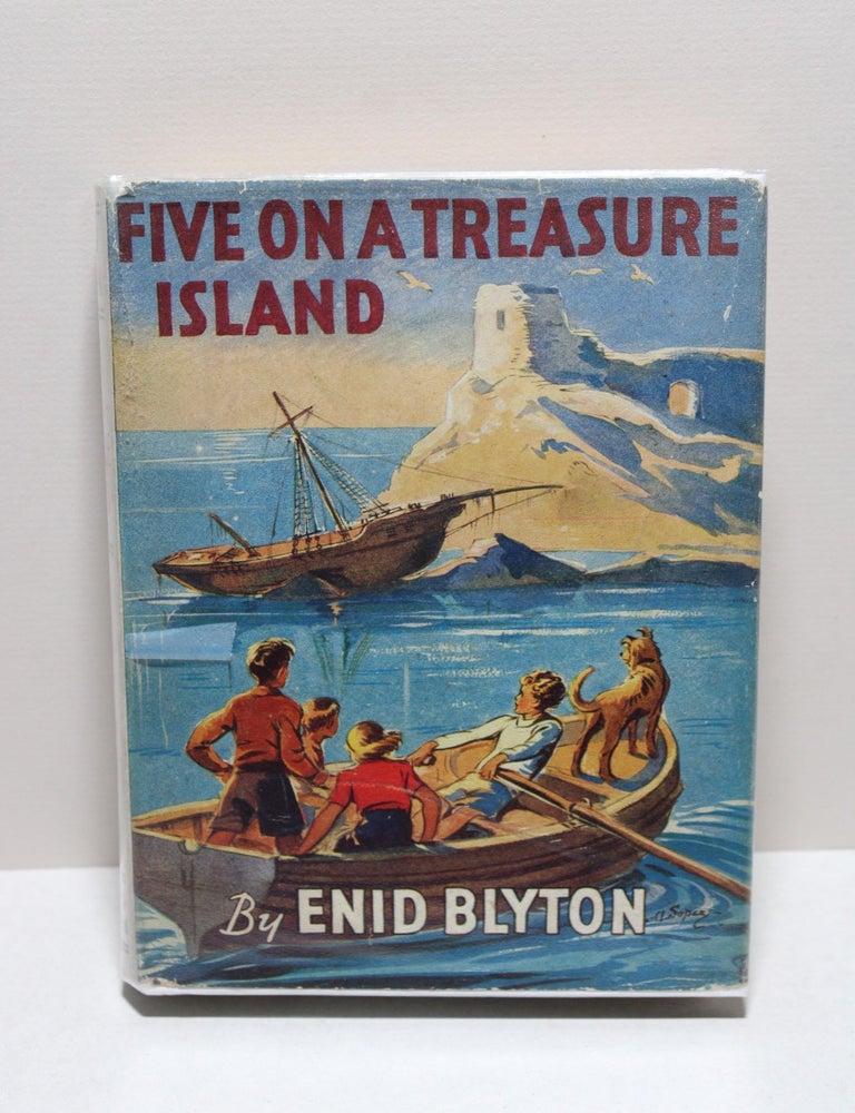 Item # 1428 Five on a Treasure Island. Enid Blyton.