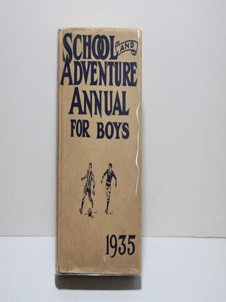 Item # 1498 All Aboard the Jolibar - School and Adventure Annual for Boys 1935
