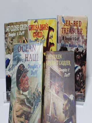 Item # 1600 At Close Grip, Ocean Haul and three further novels in the Adam...
