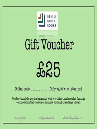 Item # 1630 Gift Voucher £25. Really Good Books