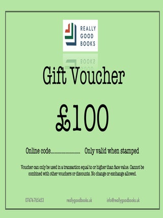 Item # 1633 Gift Voucher £100. Really Good Books