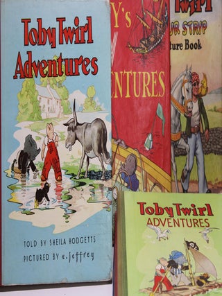 Toby Twirl Adventures and Annual and Story Book (set of 9 books)