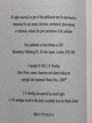 Harry Potter and the Half-Blood Prince