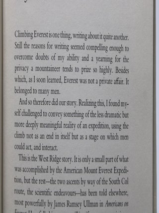 Everest - the West Ridge