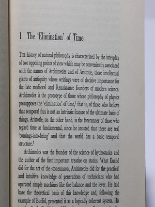 The Natural Philosophy of Time