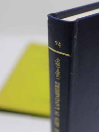 The Encouragement of the Fine Arts in Lancashire 1760-1860
