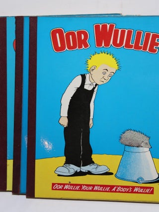 Oor Wullie annual set of four books 1960s-70s