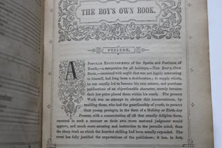 The Boys Own Book: A Complete Encyclopedia of All the Diversions, Athletic, Scientific, and Recreative, of Boyhood and Youth
