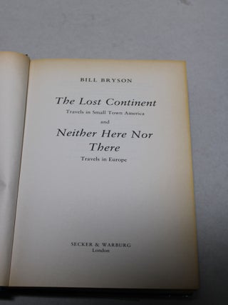 The Lost Continent/Neither Here nor There