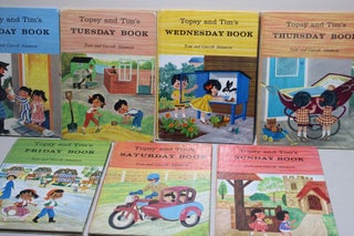 Item # 2403901 Topsy and Tim (set of 7 'day' books). Jean, Gareth Adamson
