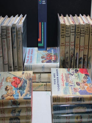 Five on a Treasure Island, in set of 21 Famous Five first editions