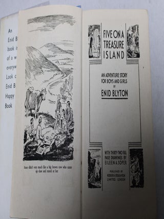 Five on a Treasure Island, in set of 21 Famous Five first editions