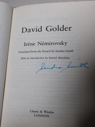 David Golder