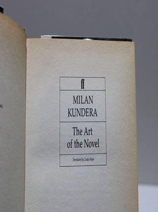 The Art of the Novel
