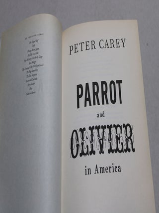 Parrot and Olivier in America