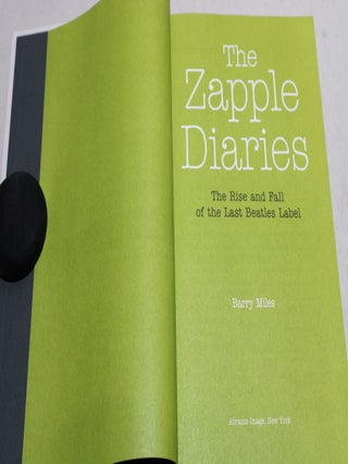 The Zapple Diaries - The rise and fall of the last Beatles label