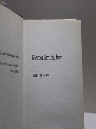Kieron Smith, Boy