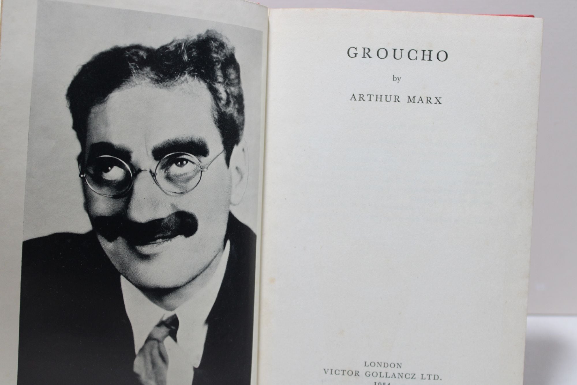 Groucho | Arthur Marx | 1st UK