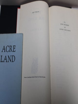 An Acre of Land/Poetry for Supper (set of 2 publications)