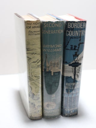 Border Country/Second Generation/The Fight for Manod. Set of three novels making up the 'Border Trilogy'