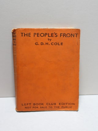 Item # 840 The People's Front. G D. H. Cole