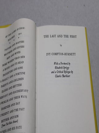 The Last and the First