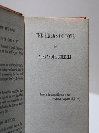The Sinews of Love