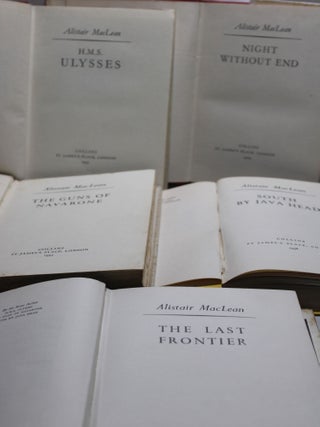 The First Five Novels: H.M.S. Ulysses (1955); The Guns of Navarone (1957); South by Java Head (1958); The Last Frontier (1959); Night Without End (1960)