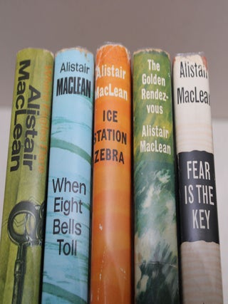 Set of Five Novels: Fear is the Key (1961); The Golden Rendezvous (1962); Ice Station Zebra (1963); When Eight Bells Toll (1966); Where Eagles Dare (1967)